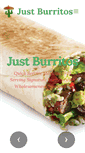 Mobile Screenshot of justburritos.com